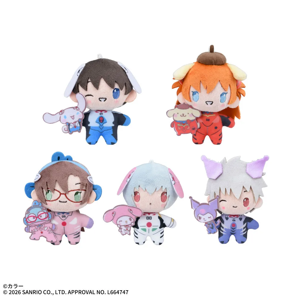エヴァンゲリオン×サンリオキャラクターズマスコット