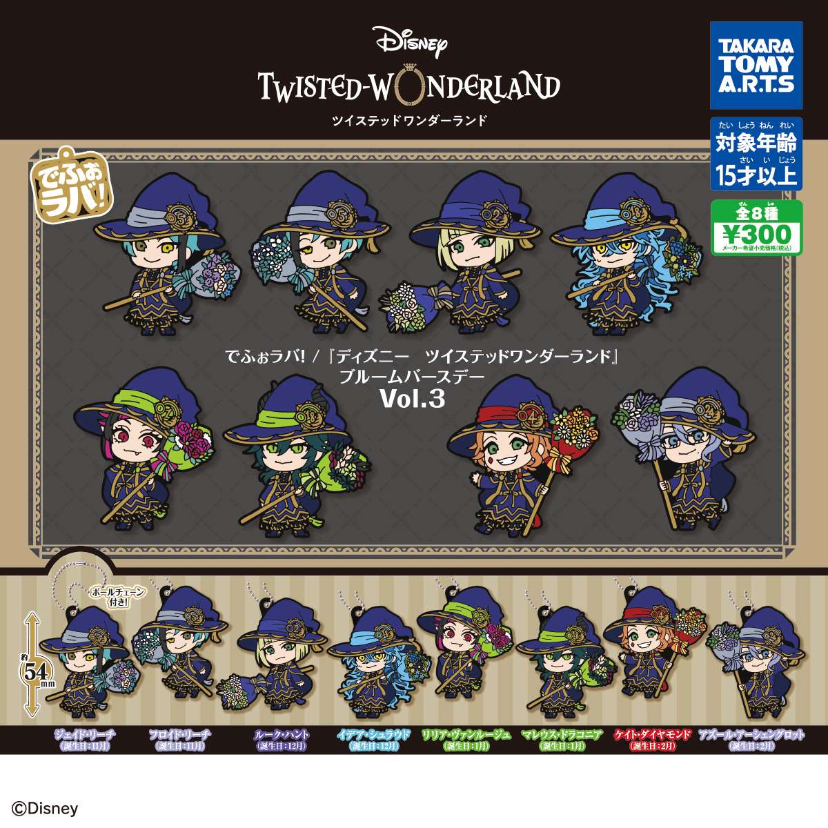 でふぉラバ!　ディズニー ツイステッドワンダーランド　ブルームバースデーvol.3
