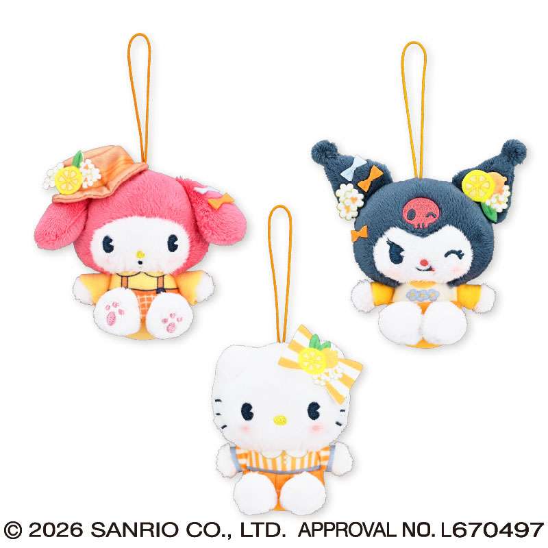 サンリオキャラクターズ ほっぴんぐてぃーたいむマスコット1