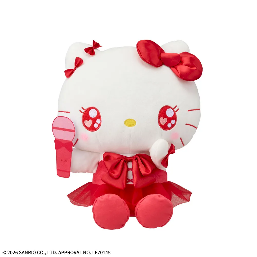 ゆるかわサンリオキャラクターズLぬいぐるみ‐ハローキティ‐StandUpDream！