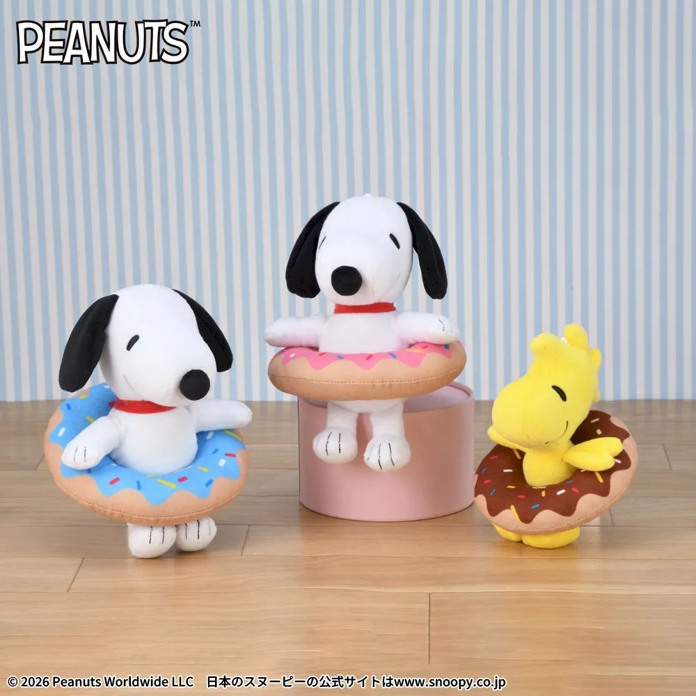SNOOPY™ぬいぐるみカラフルドーナツ