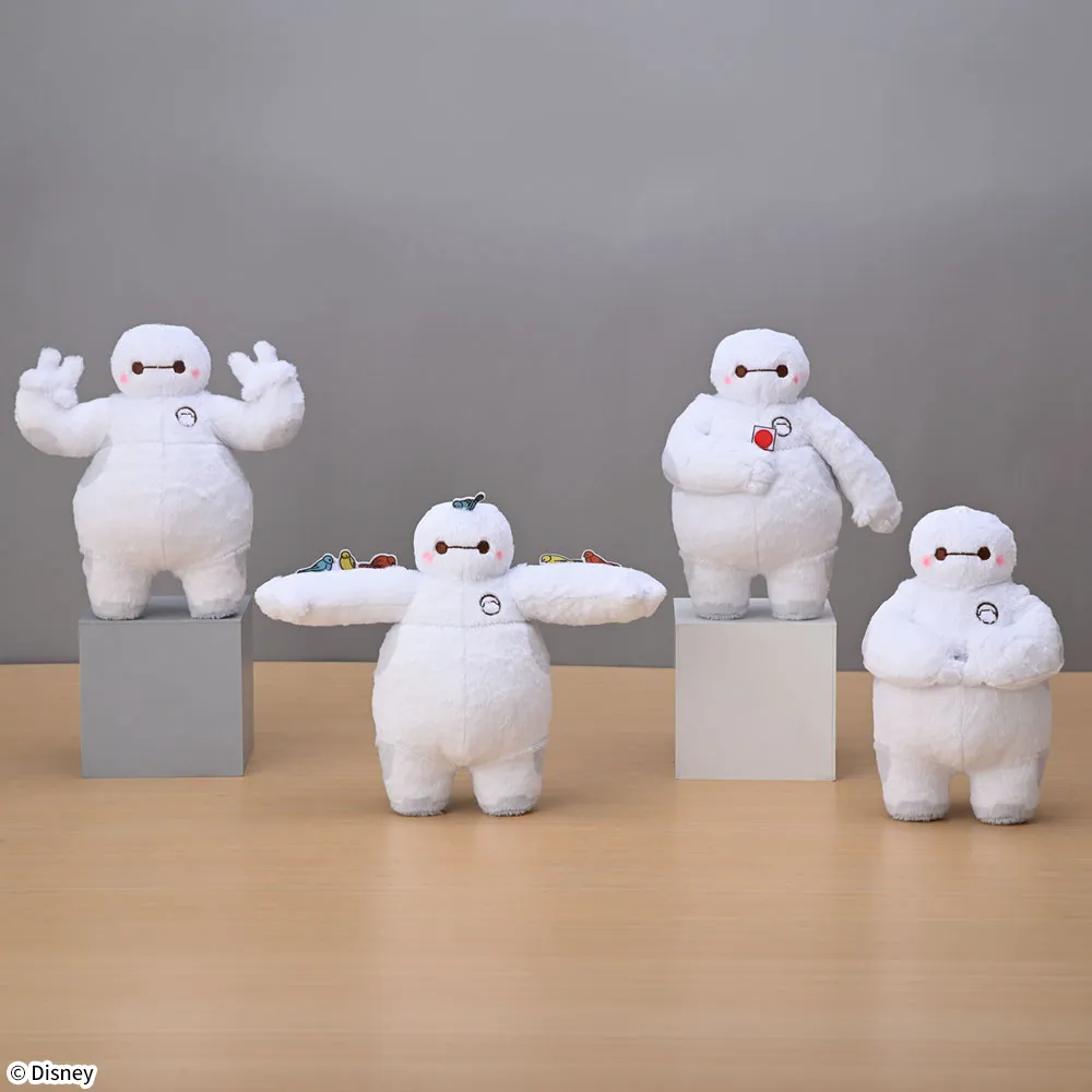 ベイマックス赤いほっぺぬいぐるみいろいろポーズ