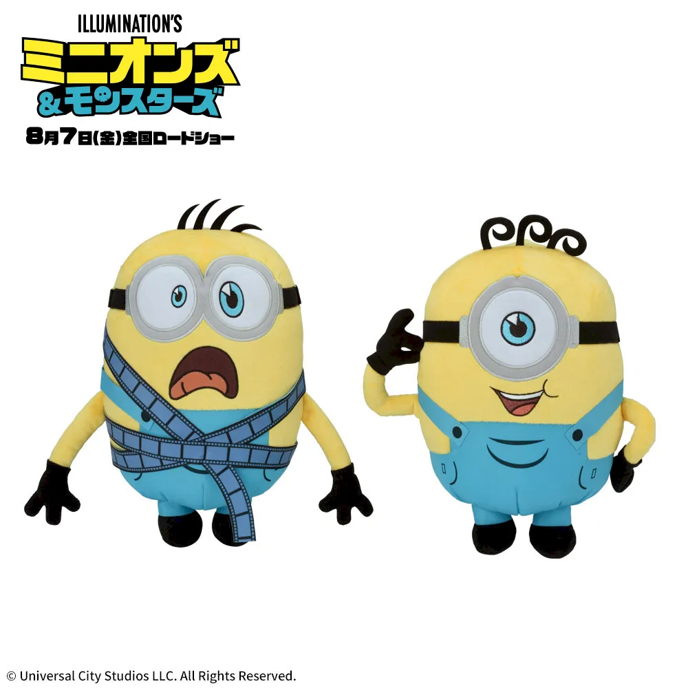 ミニオンズ＆モンスターズLぬいぐるみコミックスタイル