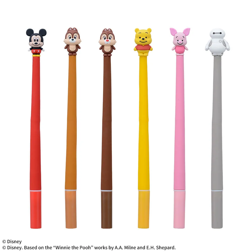 ディズニーキャラクターふにゃふにゃシリコンペン