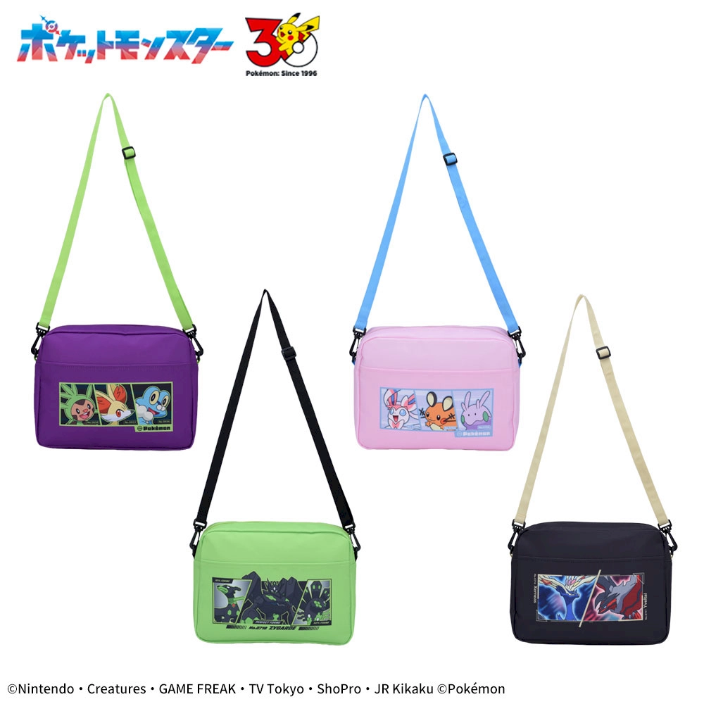 ポケットモンスタープラチナムザッカカラフルショルダーバッグ～カロス地方～