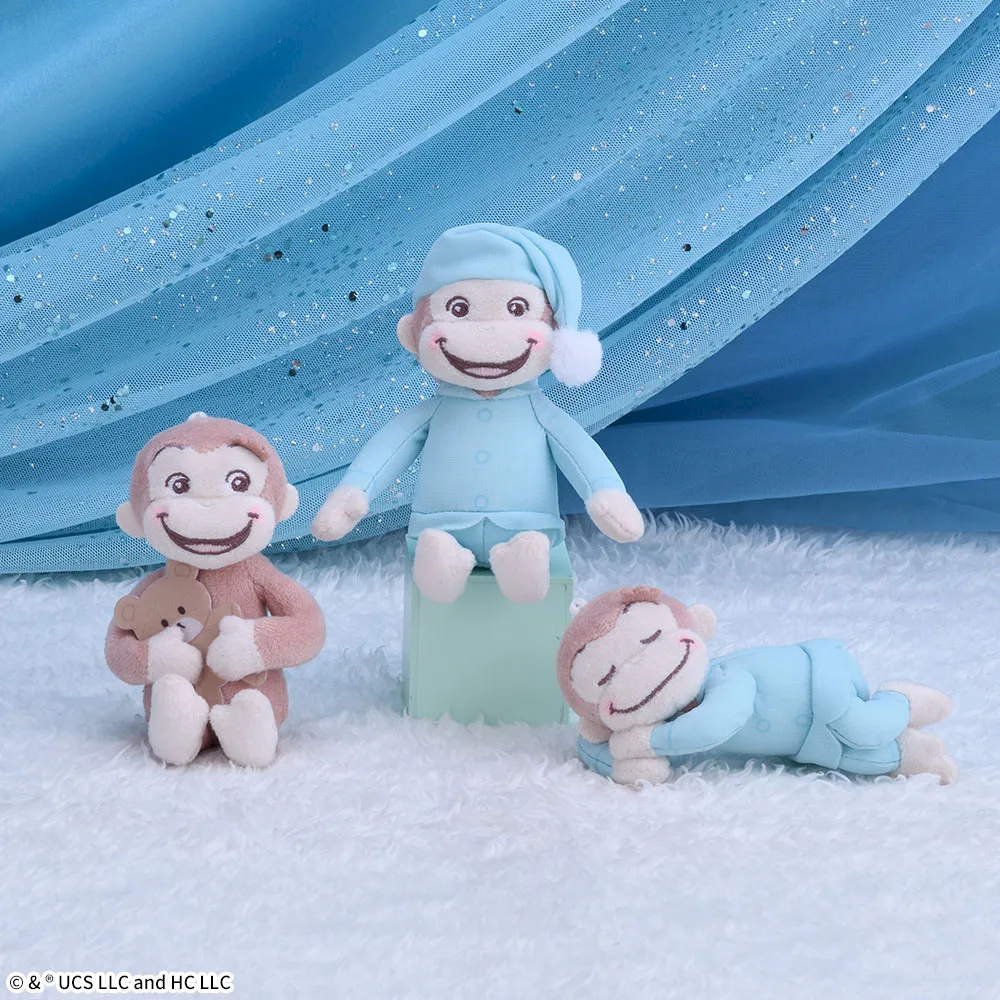 おさるのジョージマスコットBabyおやすみタイム