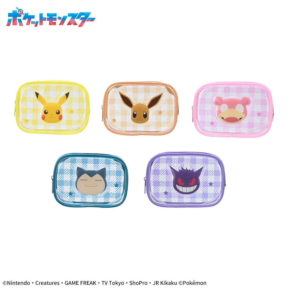 ポケットモンスターぷくぷくクリアミニポーチ
