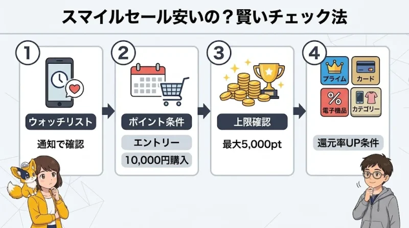amazon スマイルセール スマイルセールは本当に安い？価格を見誤らないチェック方法