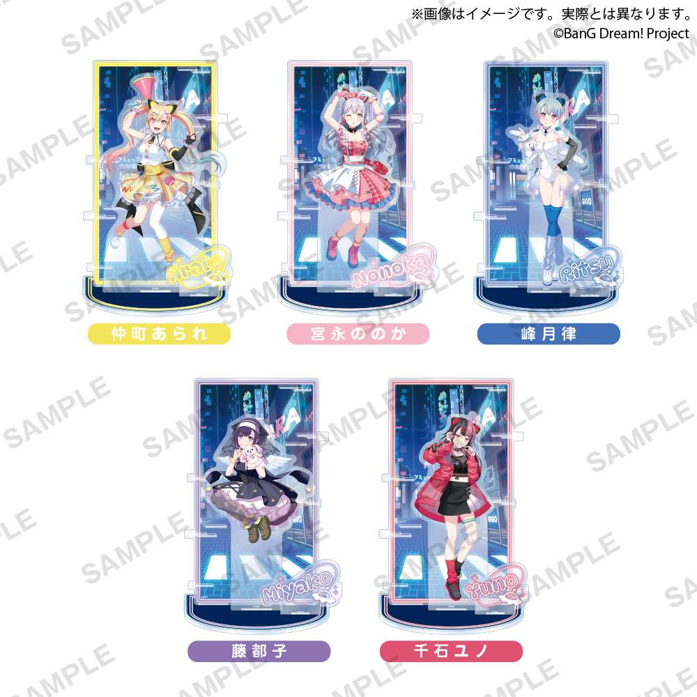 BanG Dream!　ビッグジオラマアクリルフィギュア 夢限大みゅーたいぷ NEOAKIBA CULTURE ver.