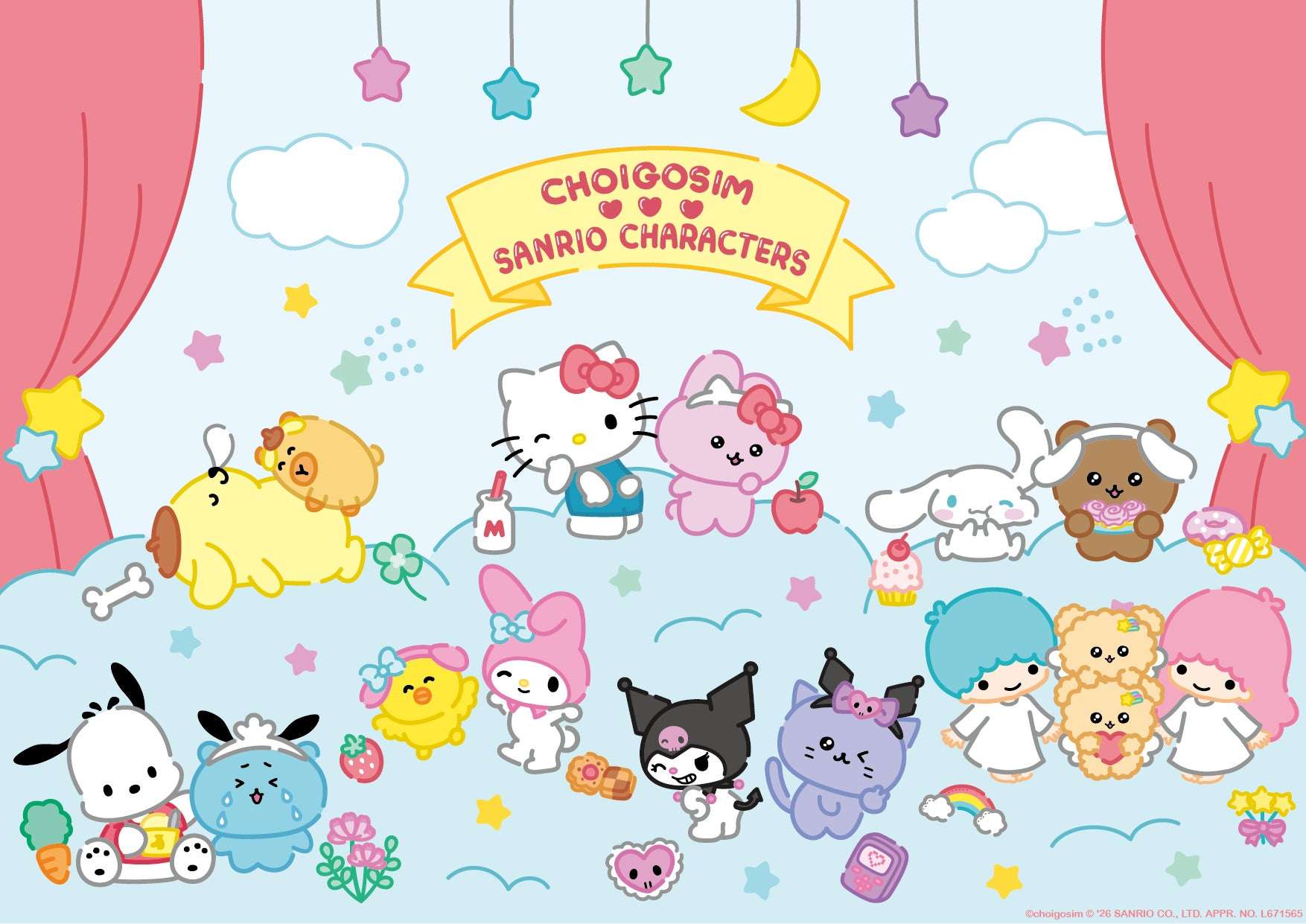 【2026年7月22日開催】サンリオキャラクターズ チェゴシム×サンリオキャラクターズ POP-UP SHOP