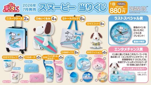 スヌーピー キャラクターくじ