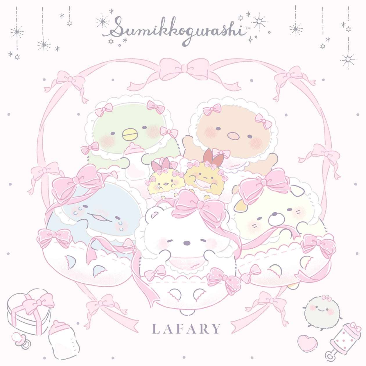 【2026年7月17日発売】すみっコぐらし×LAFARY ベビーリボンコラボグッズ