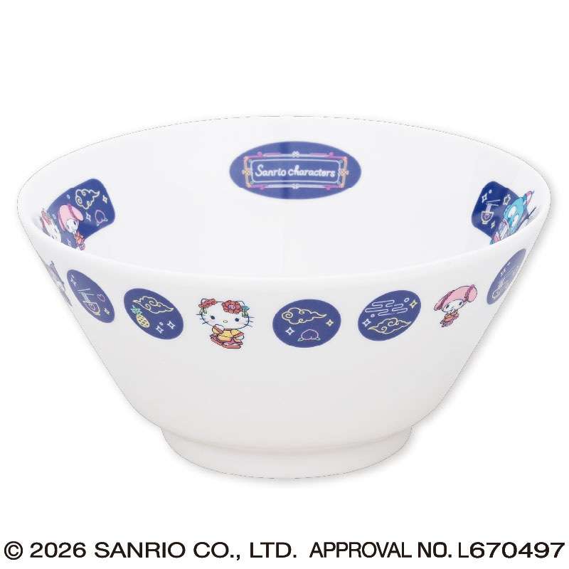 サンリオキャラクターズ ハオハオネオンタウンラーメンどんぶり
