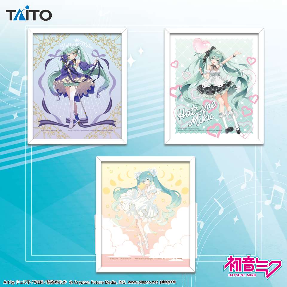 初音ミク　フレーム付きクリアボード　～Birthday 2024&2025&2026ver.～