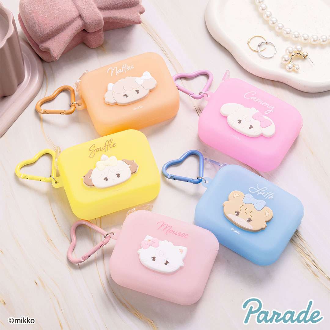 Lil ala mode ミニシリコンポーチ