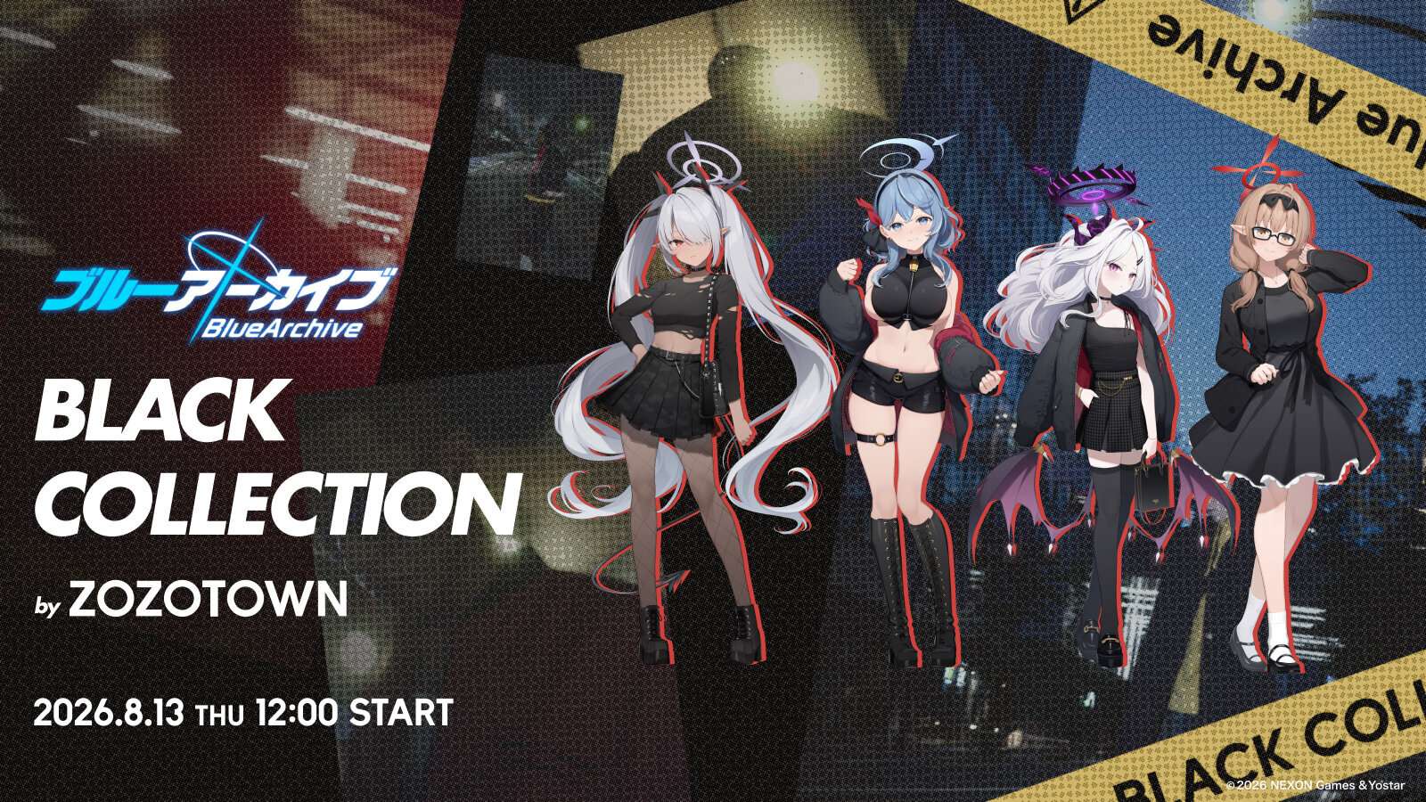 【2026年8月13日発売】ブルーアーカイブ BLACK COLLECTION by ZOZOTOWN vol.2