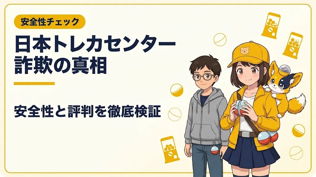 日本トレカセンター 詐欺 アイキャッチ