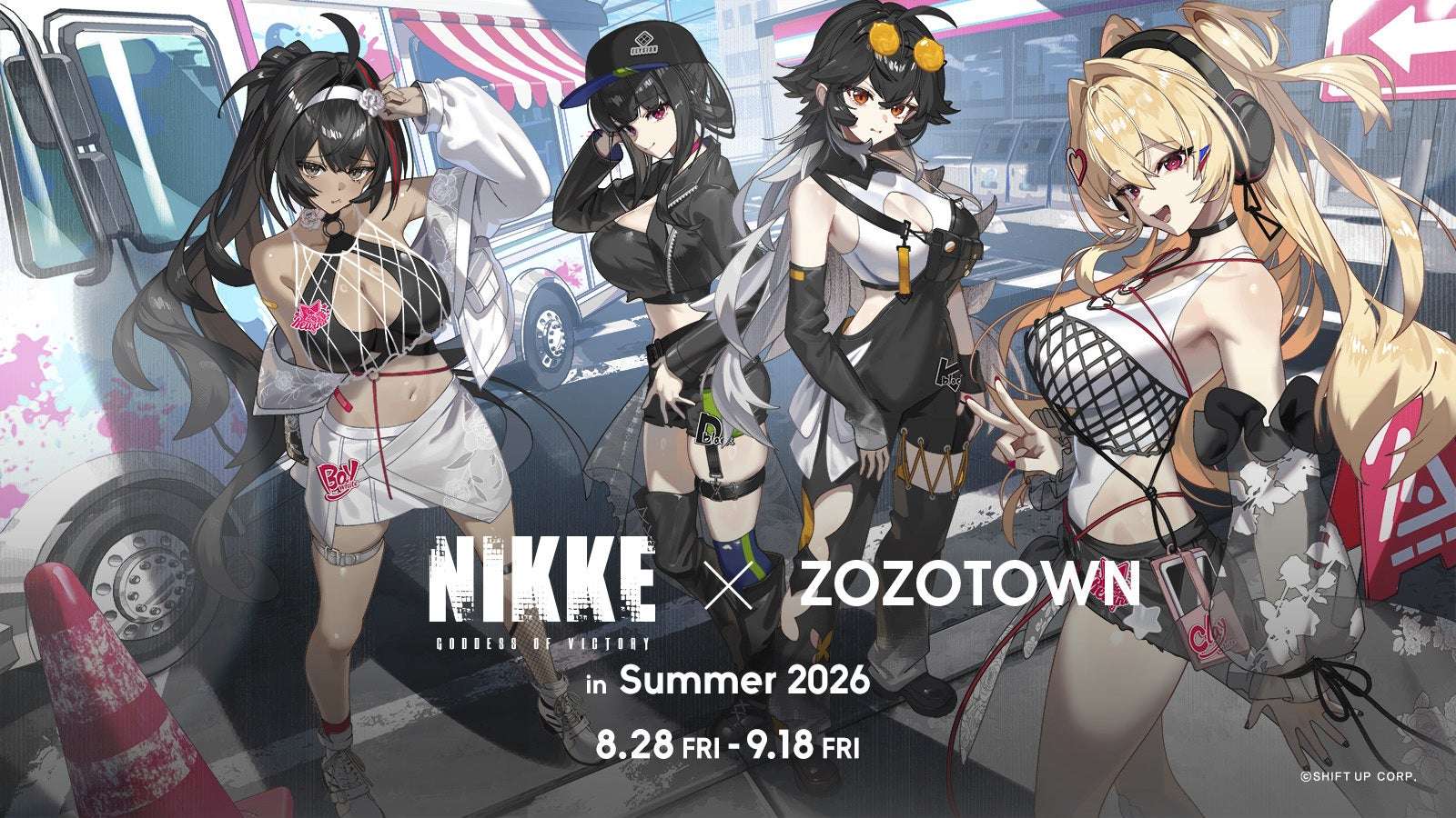 【2026年8月28日発売】NIKKE 勝利の女神：NIKKE × ZOZOTOWN in Summer 2026