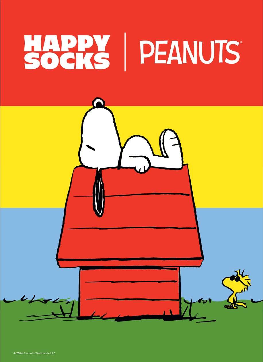 【2026年9月17日発売】スヌーピー Peanuts × Happy Socks コラボレーションコレクション
