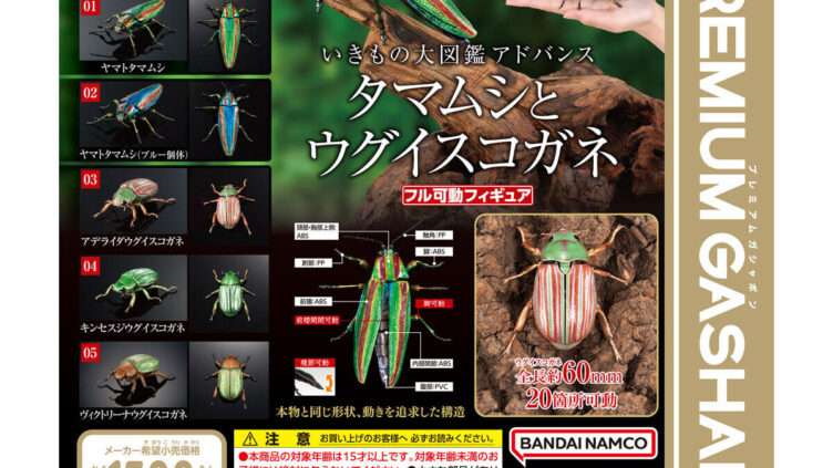 いきもの大図鑑 ガチャガチャ