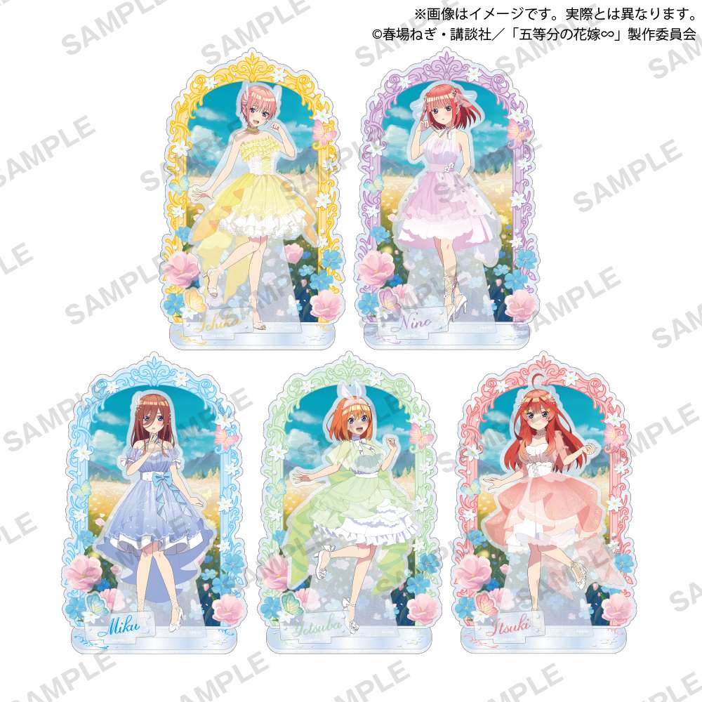 五等分の花嫁∽　ビッグジオラマアクリルフィギュア Radiant ver.