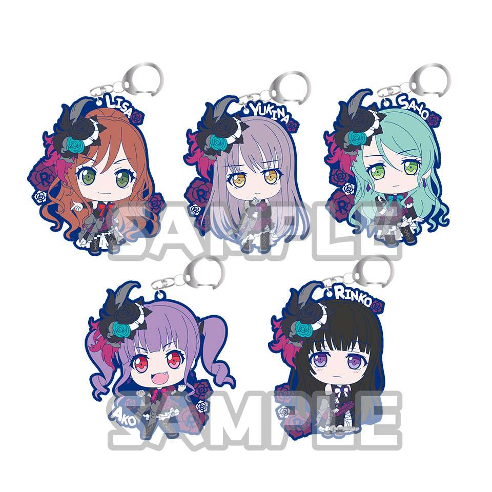 バンドリ！ ガールズバンドパーティ！　 Roselia　ビッグラバーキーホルダー