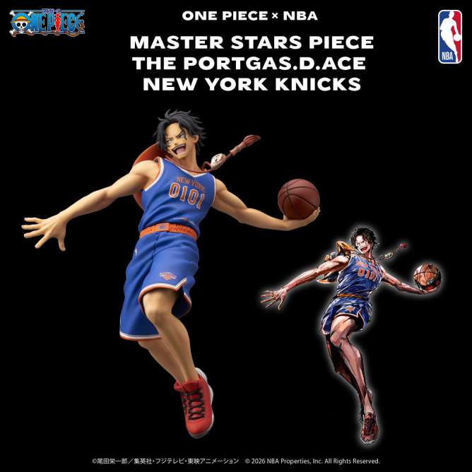 【プレミアムバンダイ】ONE PIECE × NBA MASTER STARS PIECE THE PORTGAS.D. ACE NEW YORK KNICKS