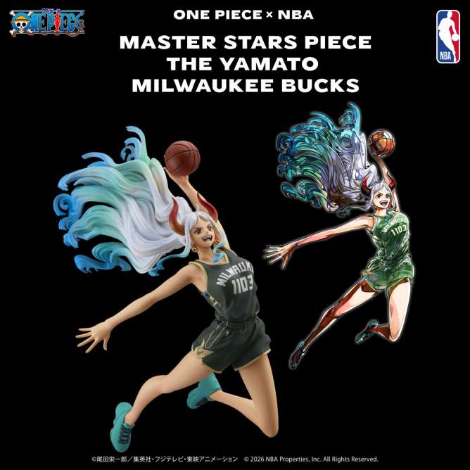 【プレミアムバンダイ】ONE PIECE × NBA MASTER STARS PIECE THE YAMATO MILWAUKEE BUCKS