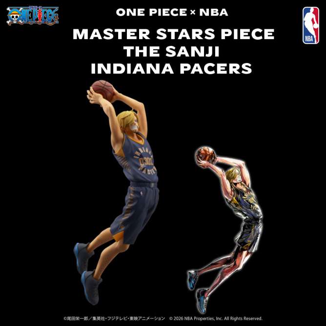 【プレミアムバンダイ】ONE PIECE × NBA MASTER STARS PIECE THE SANJI INDIANA PACERS