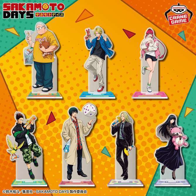 SAKAMOTO DAYS スタンド付きビッグアクリルプレート