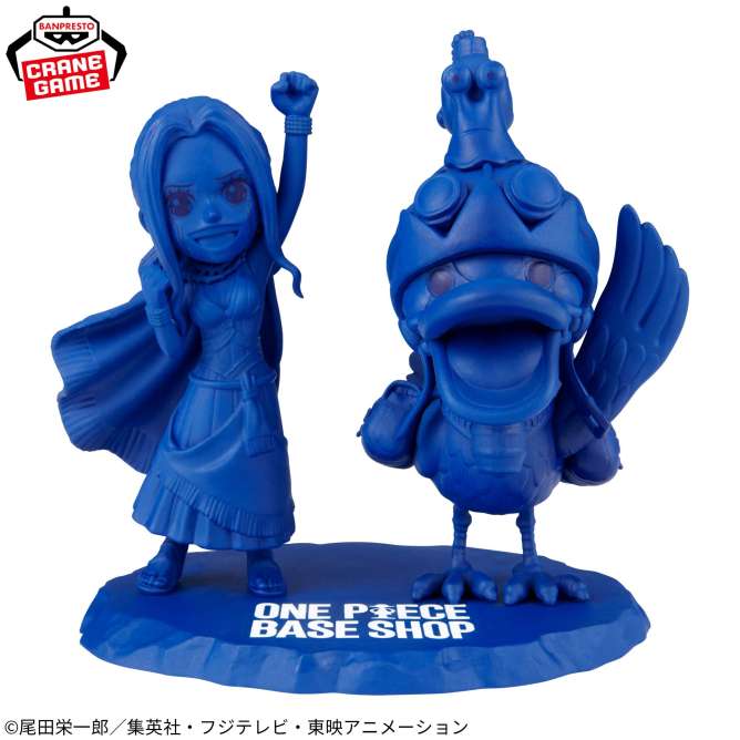【ONE PIECE BASE SHOP限定】ワンピース ワールドコレクタブルフィギュア ログストーリーズ-ネフェルタリ・ビビ＆カルー-「もう一度仲間と呼んでくれますか!!!?」ONE PIECE BASE SHOP COLOR ver.-