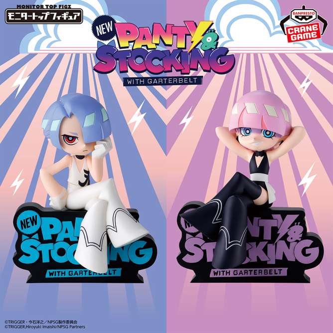 New PANTY & STOCKING with GARTERBELT モニタートップフィギュア~Polyester&Polyurethane~