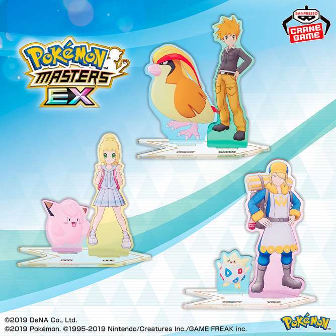 ポケモンマスターズ EX ポケモン＆トレーナーアクリルスタンドvol.2