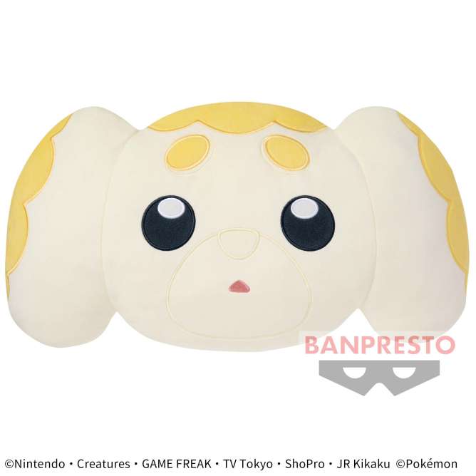 ポケットモンスター 顔型ぬいぐるみクッション～パピモッチ～