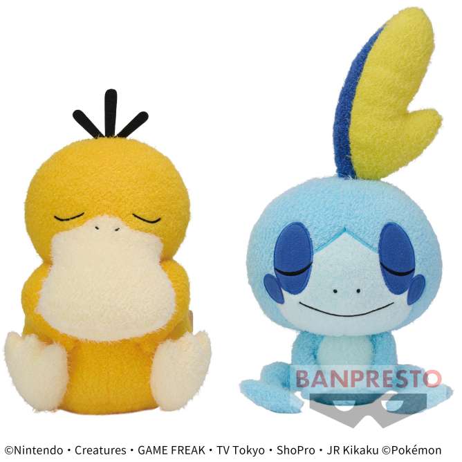 ポケットモンスター もふぐっと くつろぎタイムぬいぐるみ～コダック・メッソン～