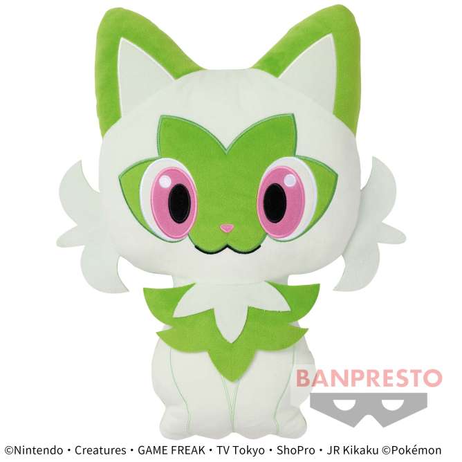 ポケットモンスター めちゃでかニャオハぬいぐるみクッション