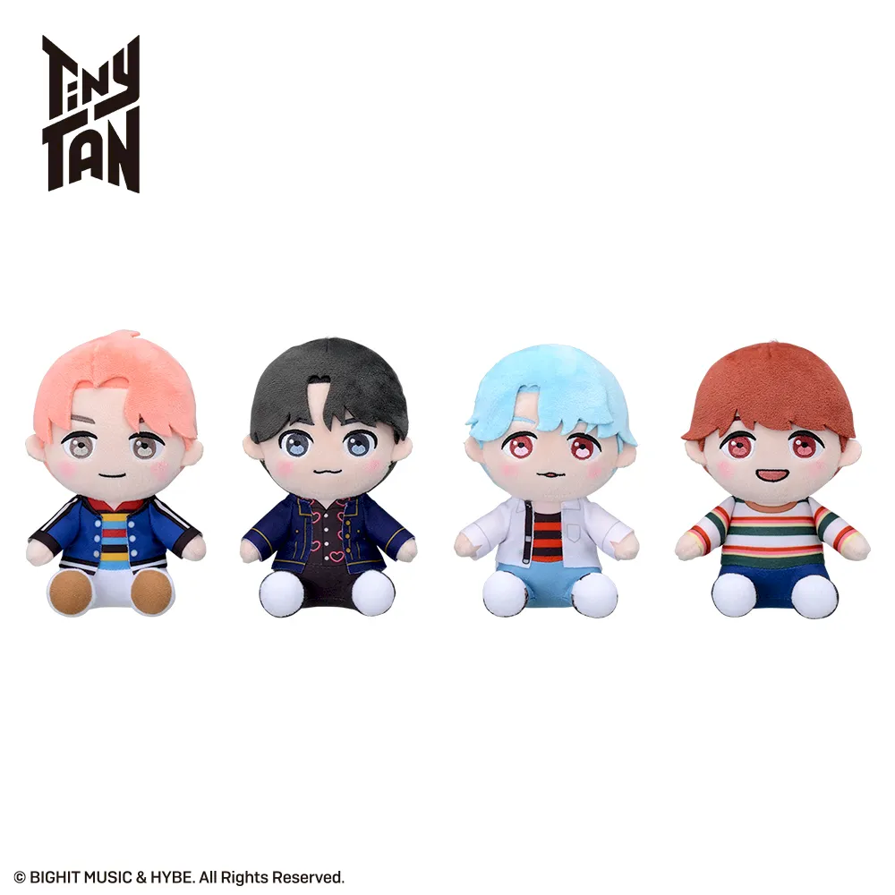TinyTANちょこんとおすわりぬいぐるみ～DNA～RM&Jin&SUGA&j-hope