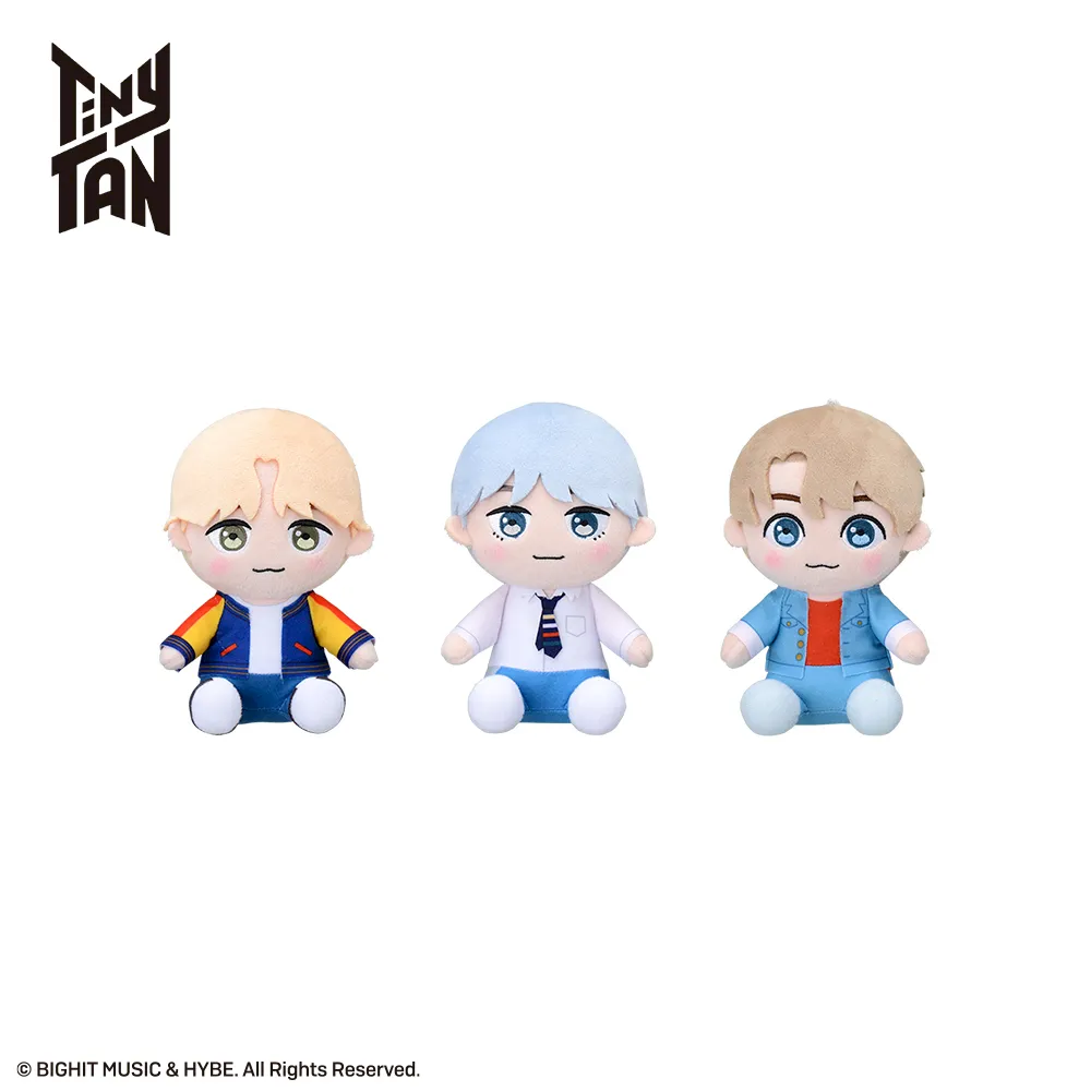 TinyTANちょこんとおすわりぬいぐるみ～DNA～Jimin&V&Jung Kook