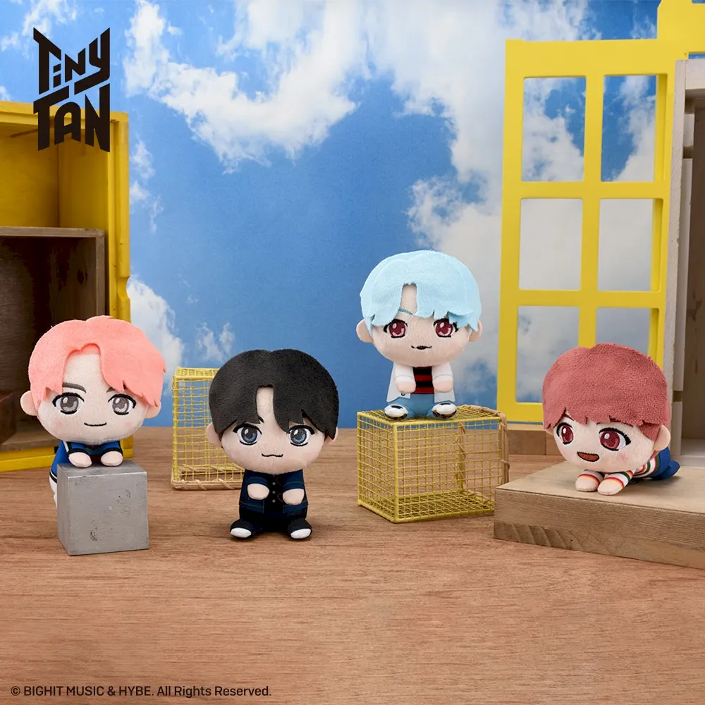 TinyTAN＆youミニぬいぐるみ～DNA～RM&Jin&SUGA&j-hope