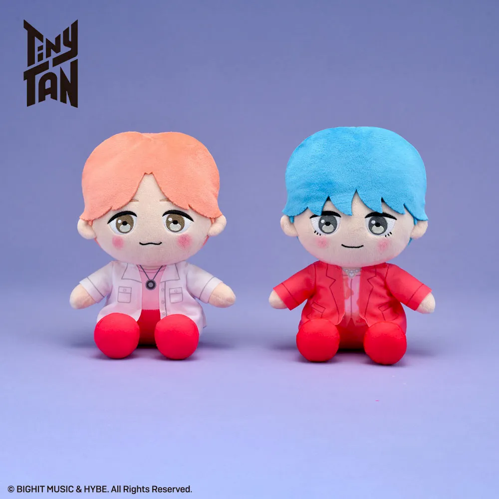TinyTANちょこんとおすわりMぬいぐるみ～BoyWithLuv～Jimin&V