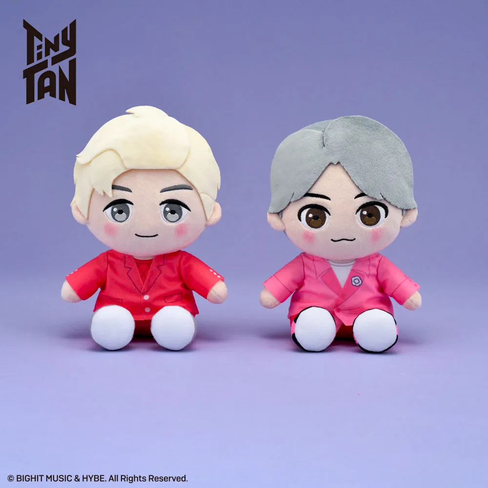 TinyTANちょこんとおすわりMぬいぐるみ～BoyWithLuv～RM&Jin