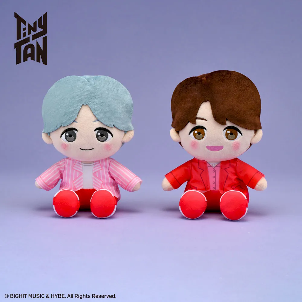 TinyTANちょこんとおすわりMぬいぐるみ～BoyWithLuv～SUGA&j-hope