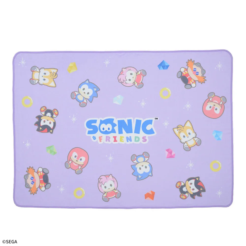 SONIC&FRIENDSプラチナムザッカブランケット