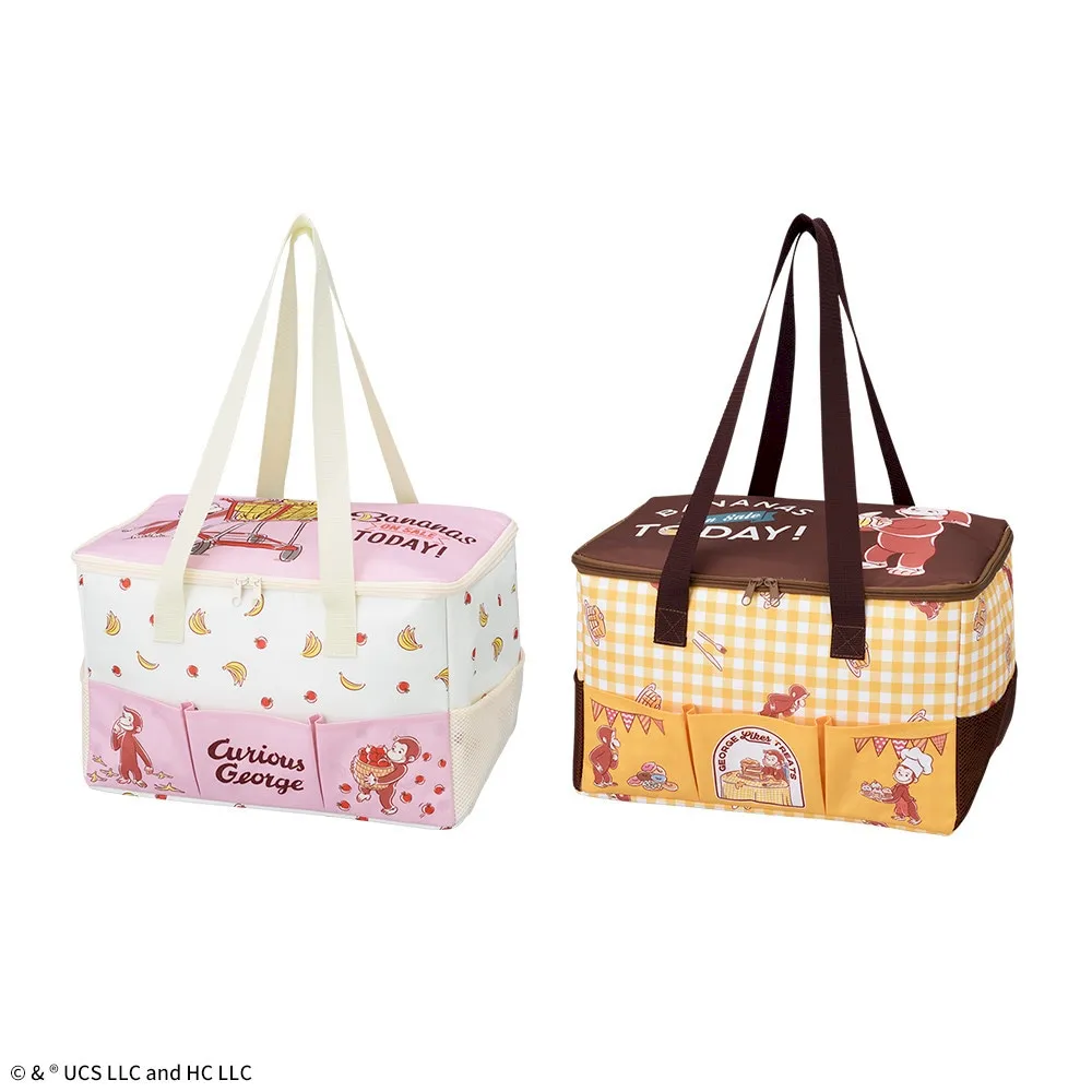 【イオンファンタジー・PALO限定】おさるのジョージプラチナムザッカ保冷トートバッグ