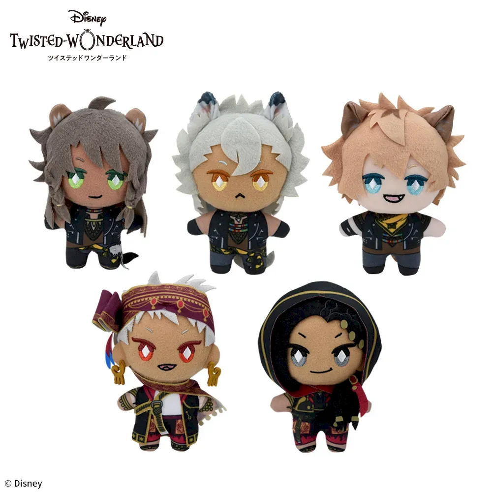 【モーリーファンタジー・PALO、ソユー、シルクハット限定】ディズニーツイステッドワンダーランド寮服マスコット～サバナクロー寮＆スカラビア寮～