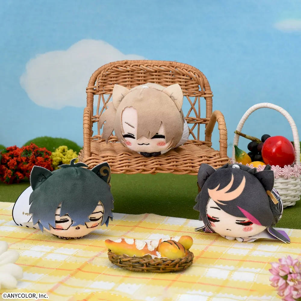 NIJISANJIENLuxiemおひるねこマスコットLucaKaneshiro&IkeEveland&ShuYamino