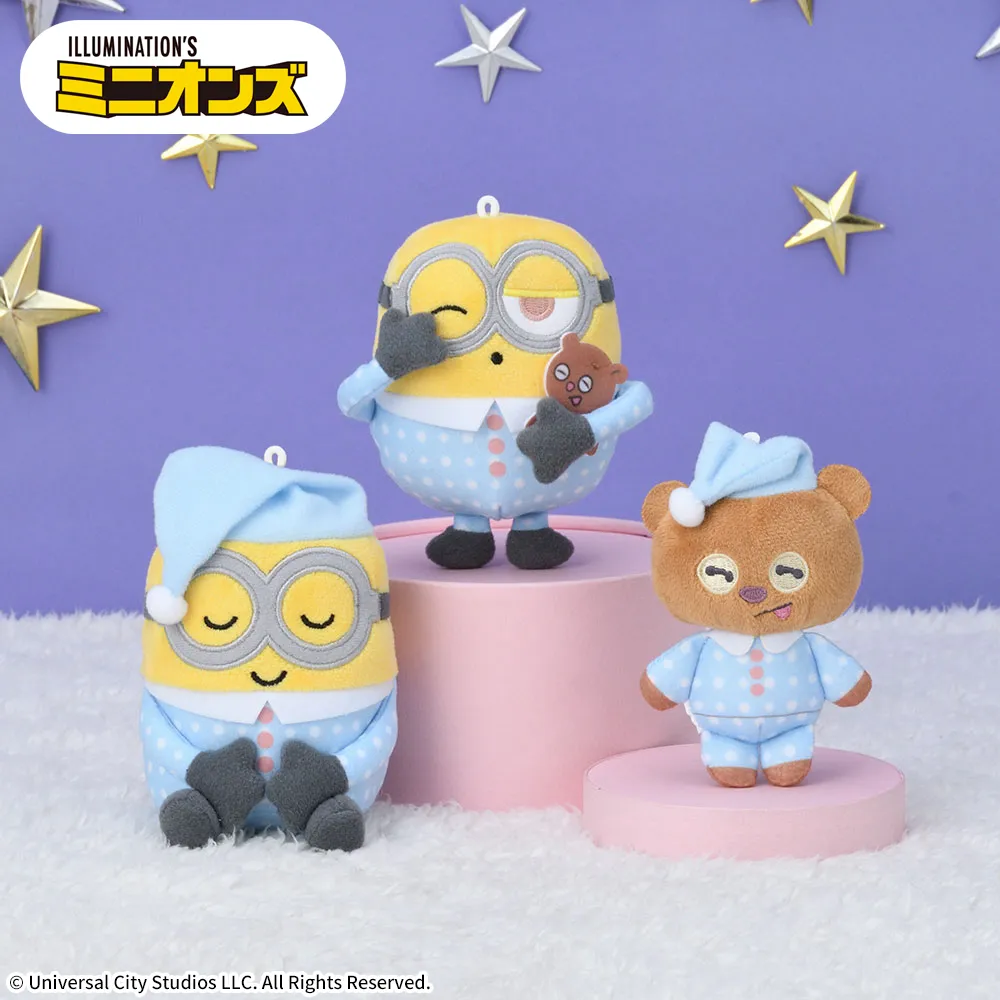 ミニオンマスコット‐ボブ&ティム‐おやすみパジャマ