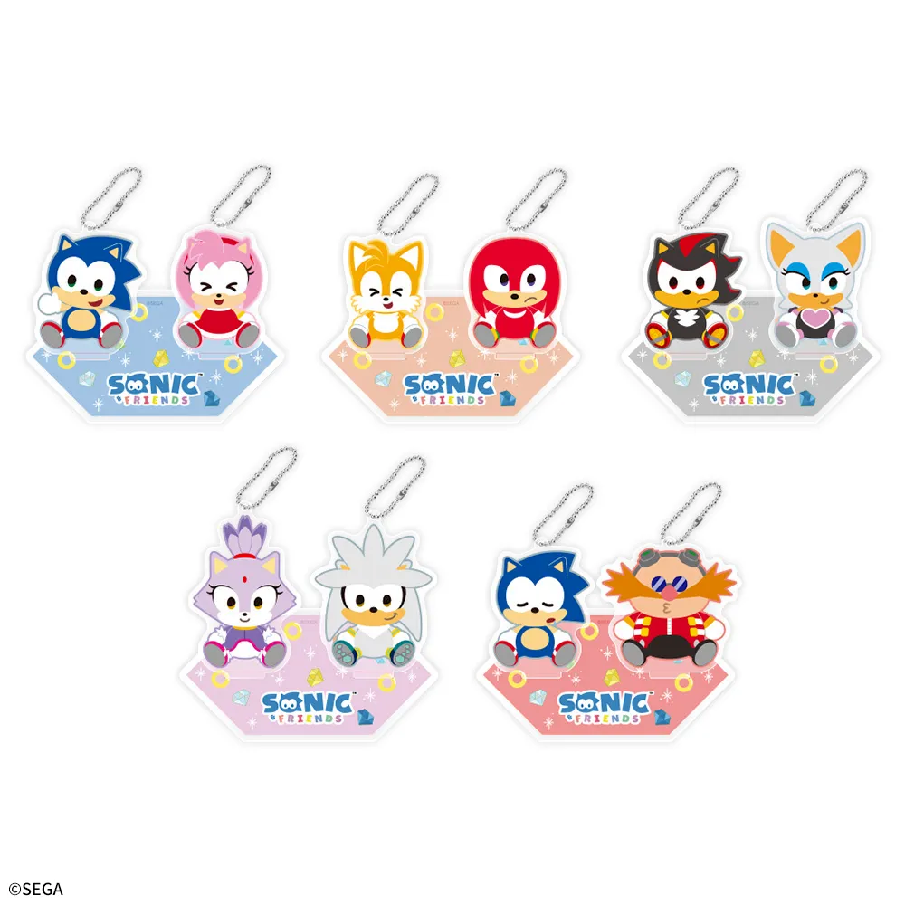 SONIC&FRIENDSツインクリアスタンド