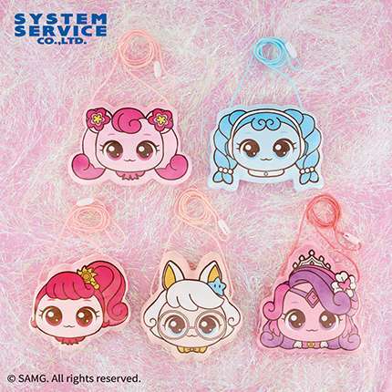 シークレット キャッチ!ティニピン フェイスぬいぐるみポシェット