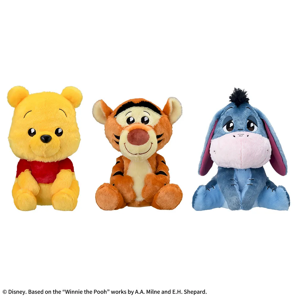 【ラウンドワン限定】プー&ティガー&イーヨーうるりぃみぃぬいぐるみ